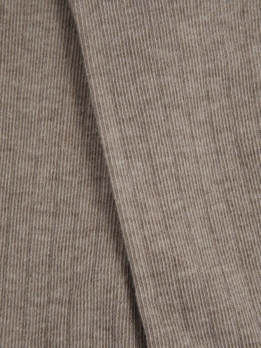 Cotton Blend Ribbed Loafer Socks Neutral | Womens