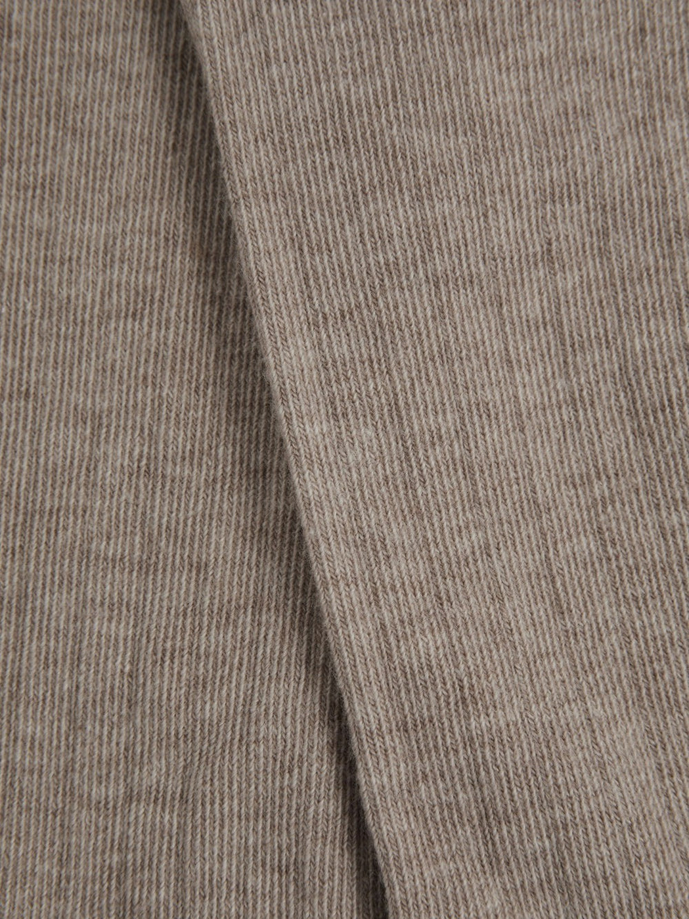Cotton Blend Ribbed Loafer Socks Neutral | Womens