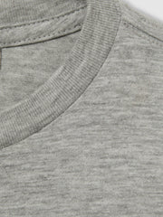 3-9 yrs Crew Neck T-Shirt Grey | Children