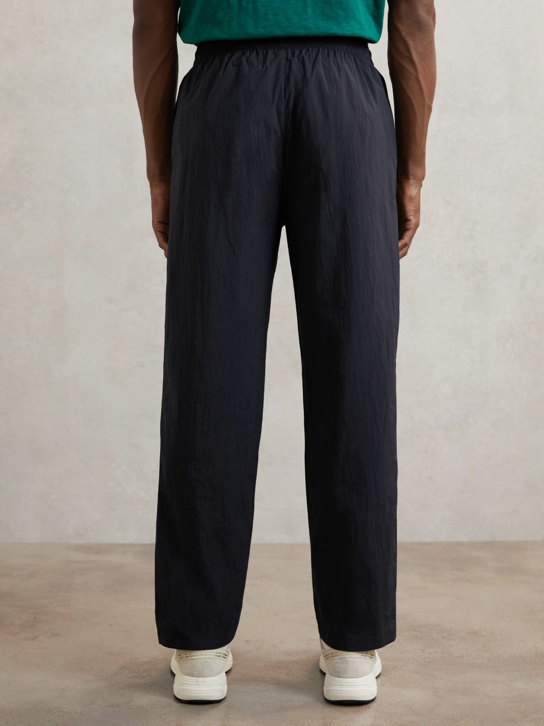 Les Deux Technical Logo Joggers Dark Navy | Mens