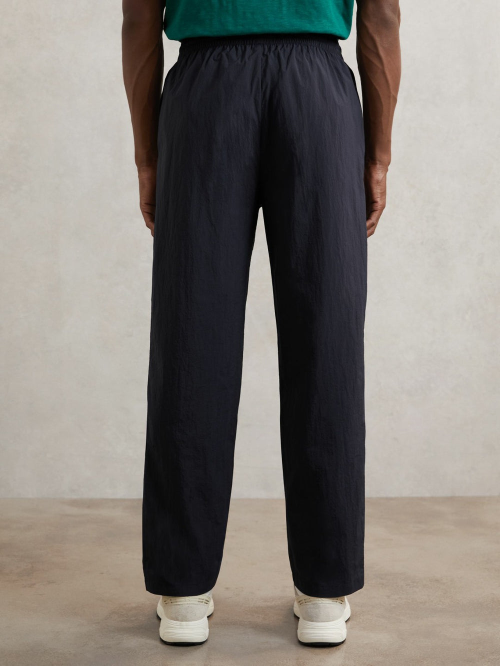 Les Deux Technical Logo Joggers Dark Navy | Mens