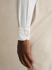 Long-Sleeve Travel Shirt White | Mens