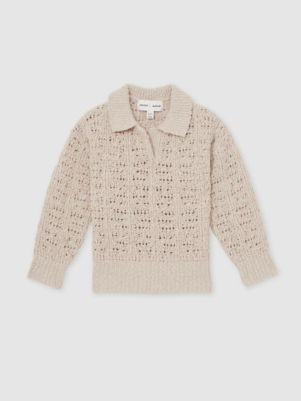 13-14 yrs  | 100 Ciels Bouclé Jumper Neutral | Children