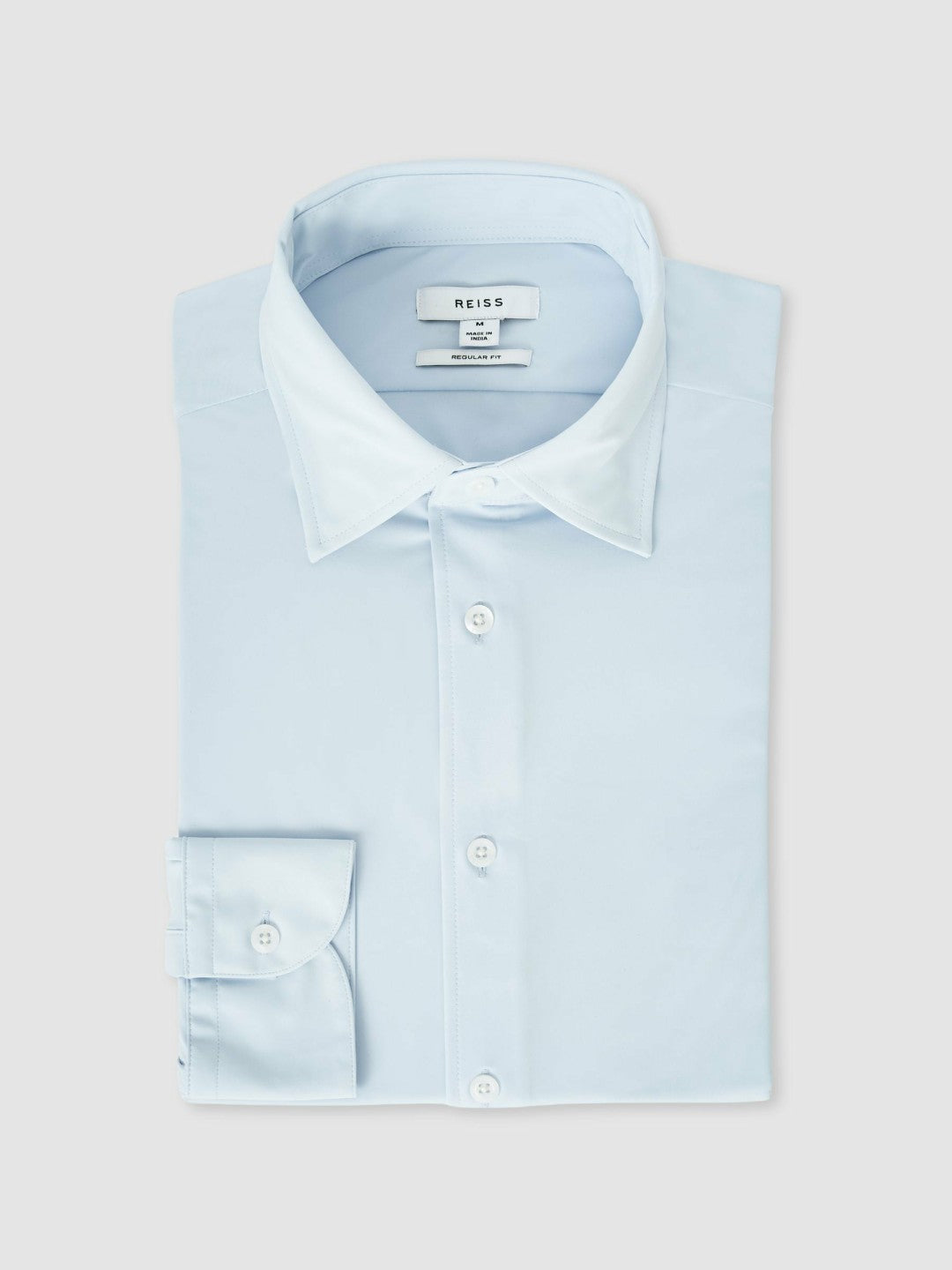 Long-Sleeve Travel Shirt Soft Blue | Mens