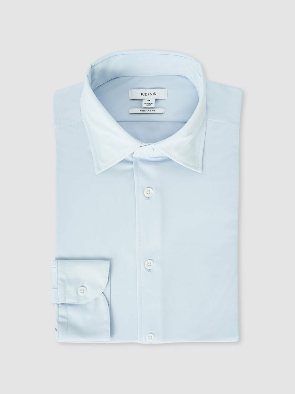 Long-Sleeve Travel Shirt Soft Blue | Mens
