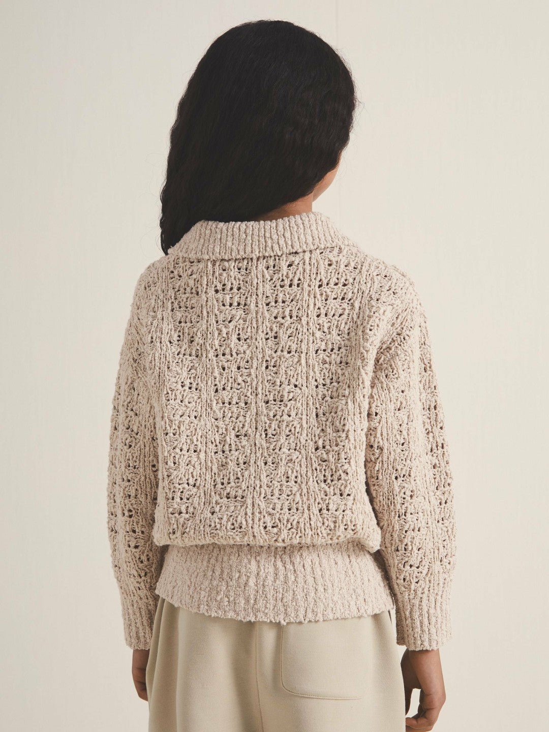 4-9 yrs  | 100 Ciels Bouclé Jumper Neutral | Children