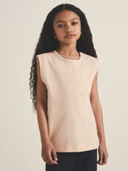 9-13 yrs  | Les 100 Ciels Oversize T-Shirt Peach | Children
