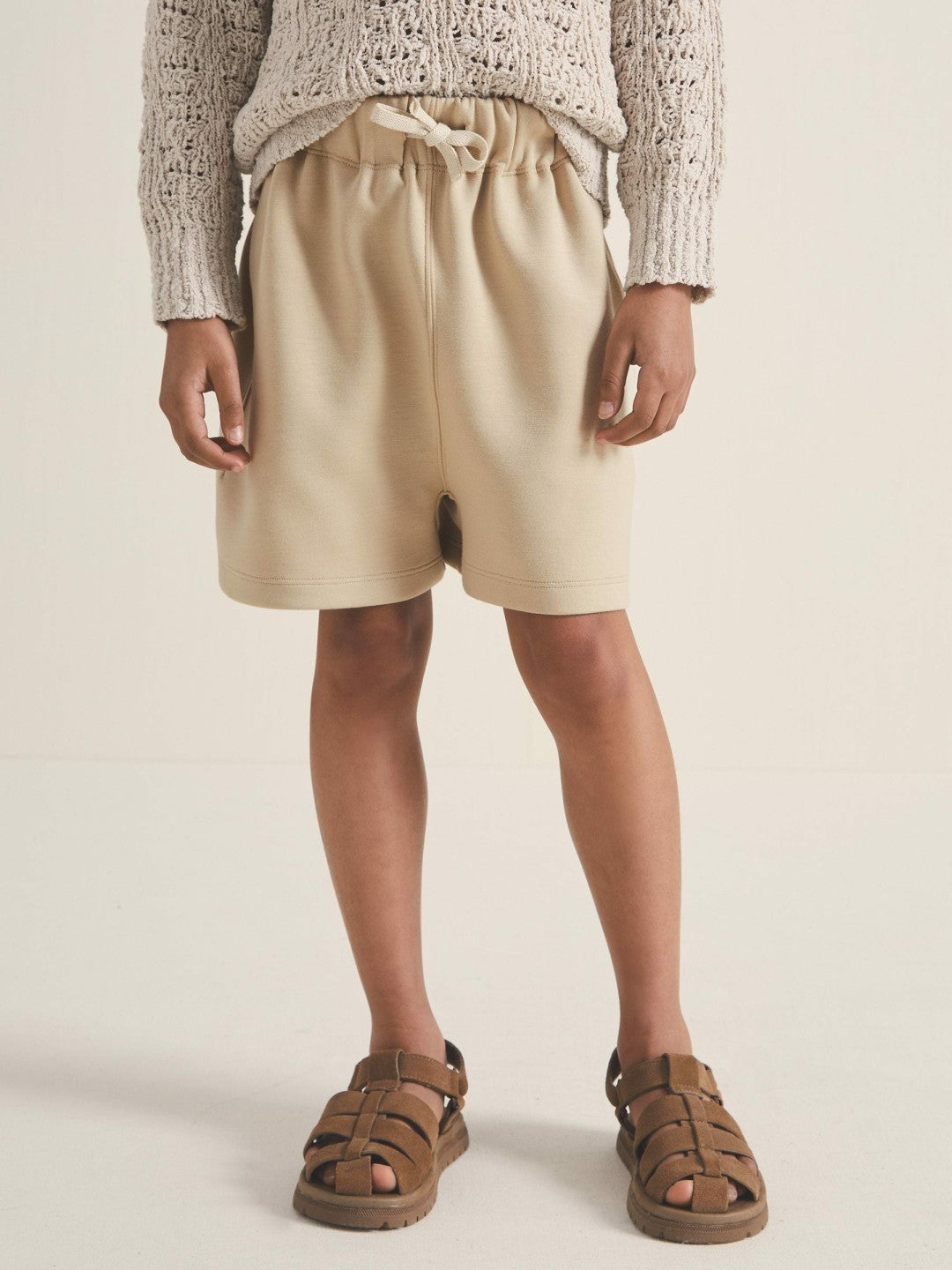 4-9 yrs | Les 100 Ciels Jersey Shorts Sage | Children