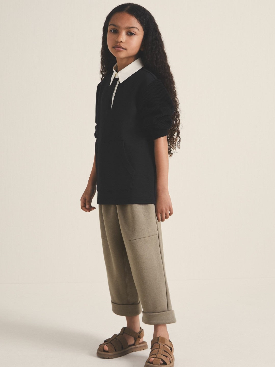 9-13 yrs  | Les 100 Ciels Jersey Joggers Mink | Children