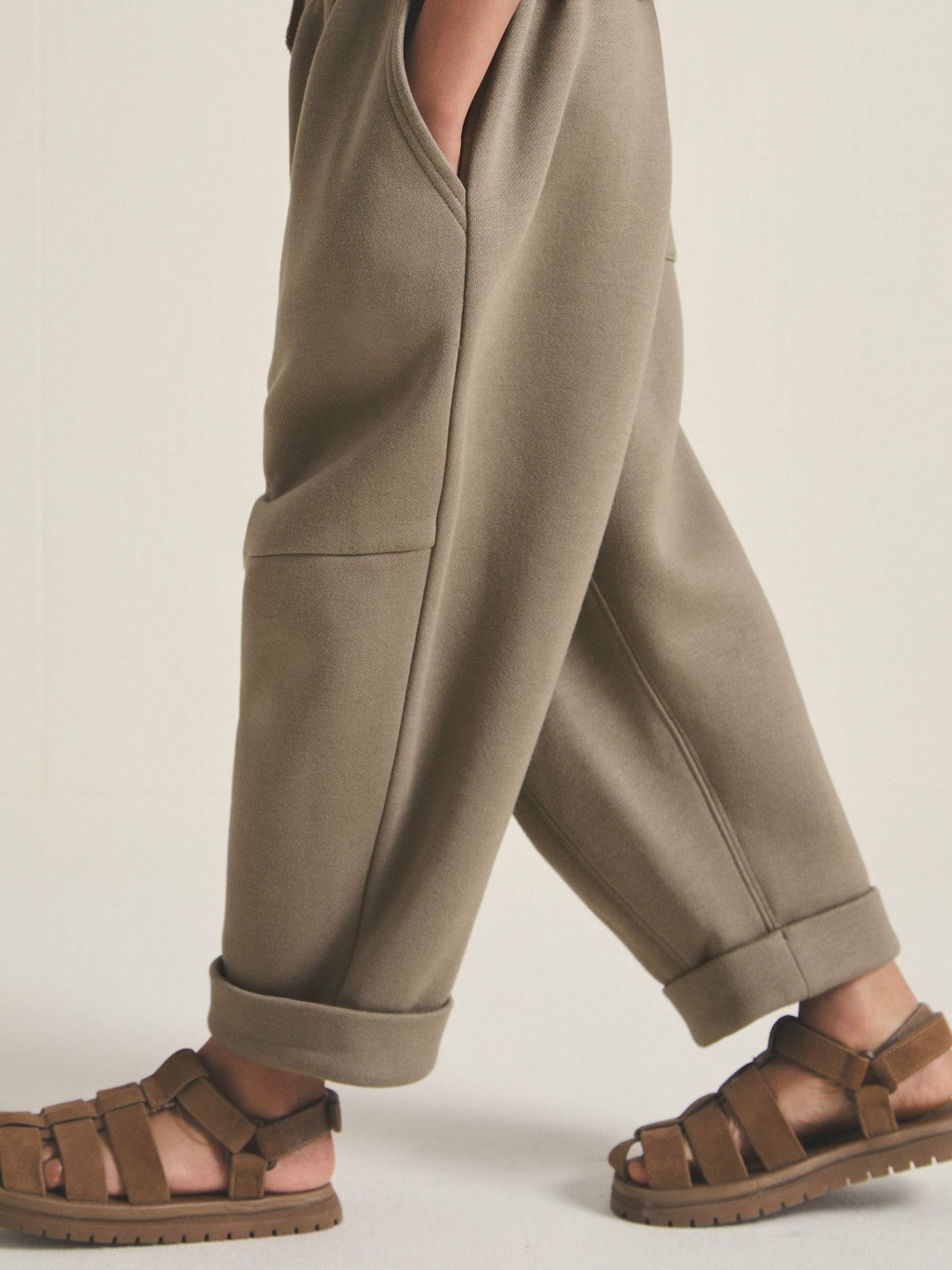 4-9 yrs  | Les 100 Ciels Jersey Joggers Mink | Children