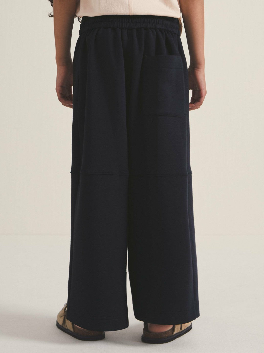 9-13 yrs  | Les 100 Ciels Wide-Leg Joggers Navy | Children