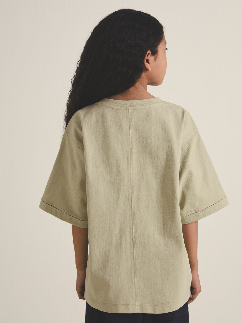 4-9 yrs  | Les 100 Ciels Oversize T-Shirt Sage | Children