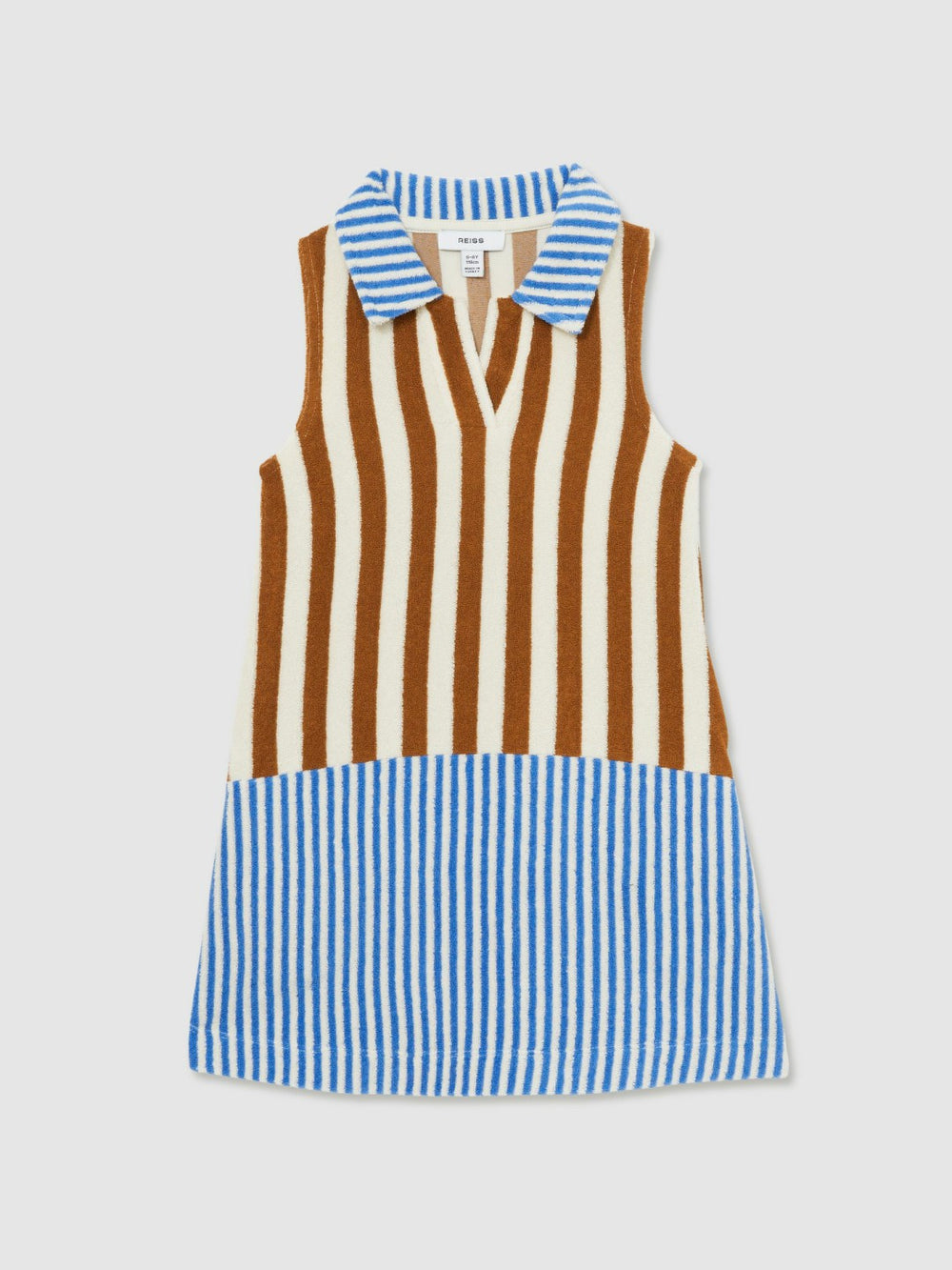 4-9 yrs Towelling Stripe Dress Multi | Children