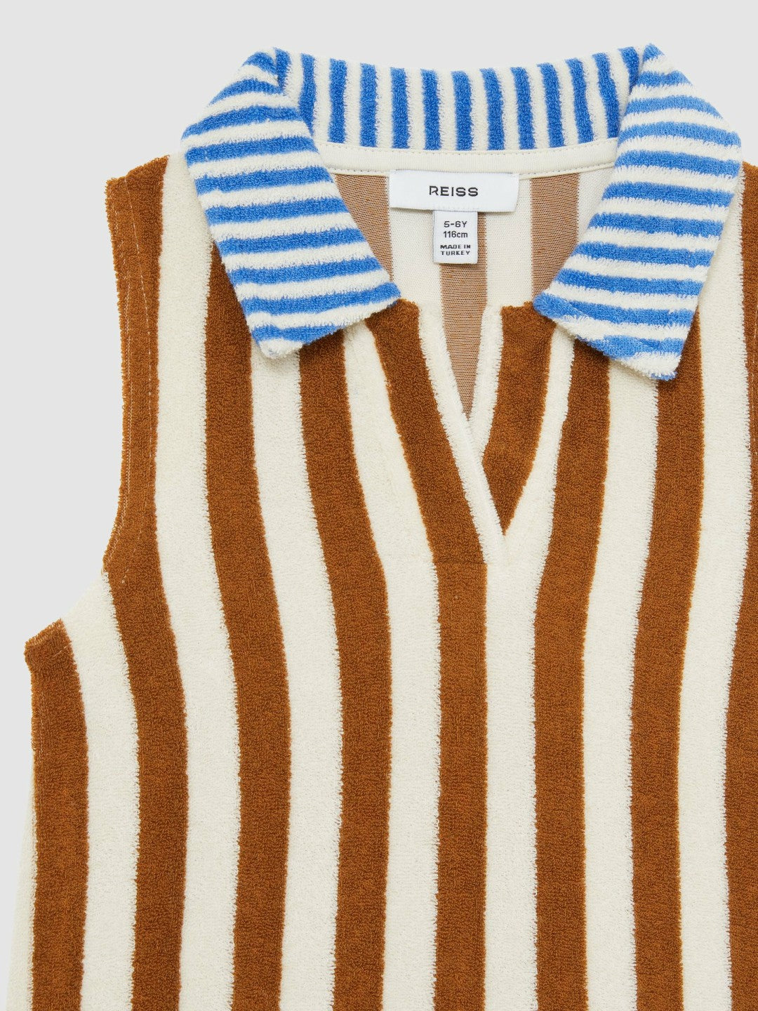 4-9 yrs Towelling Stripe Dress Multi | Children