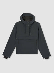 Rains Hardshell Short Jacket Navy | Womens