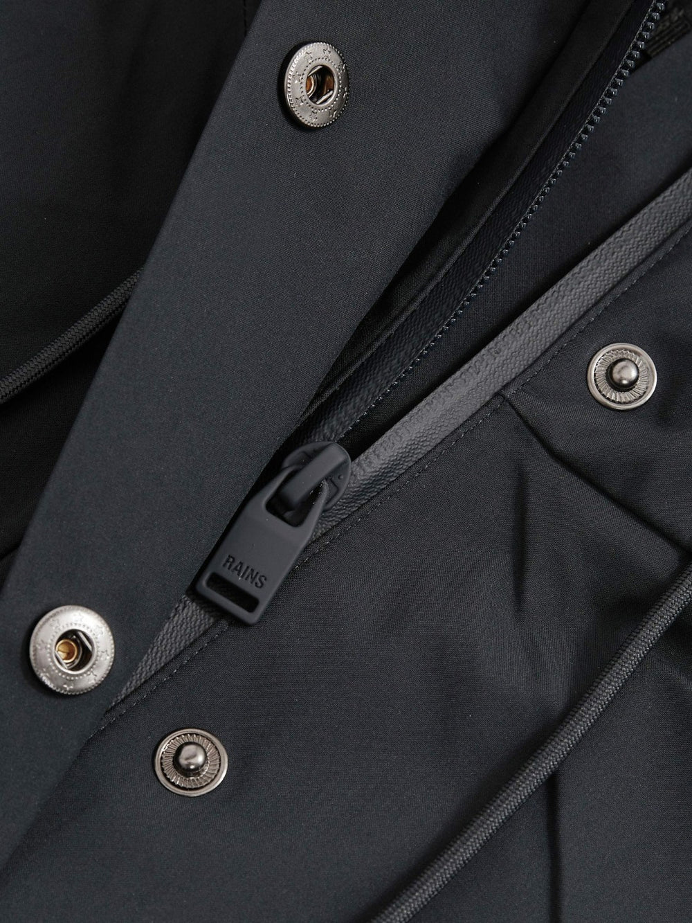 Rains Hardshell Short Jacket Navy | Womens