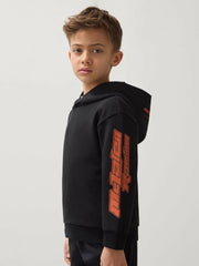 9-13 yrs McLaren F1 Team Cotton Logo Hoodie Unisex Fit Black | Children