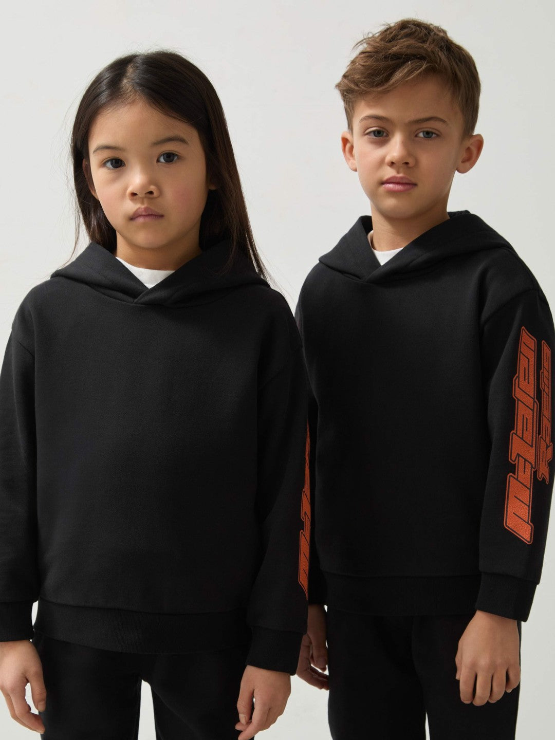 9-13 yrs McLaren F1 Team Cotton Logo Hoodie Unisex Fit Black | Children