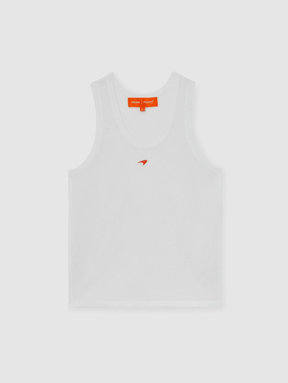 McLaren F1 Team Speedmark Knit Vest White | Mens
