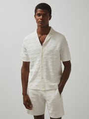 McLaren F1 Team Speedmark Knit Shirt White | Mens