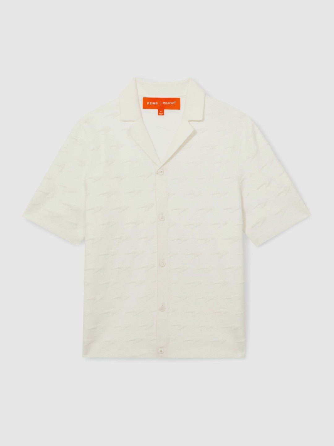 McLaren F1 Team Speedmark Knit Shirt White | Mens