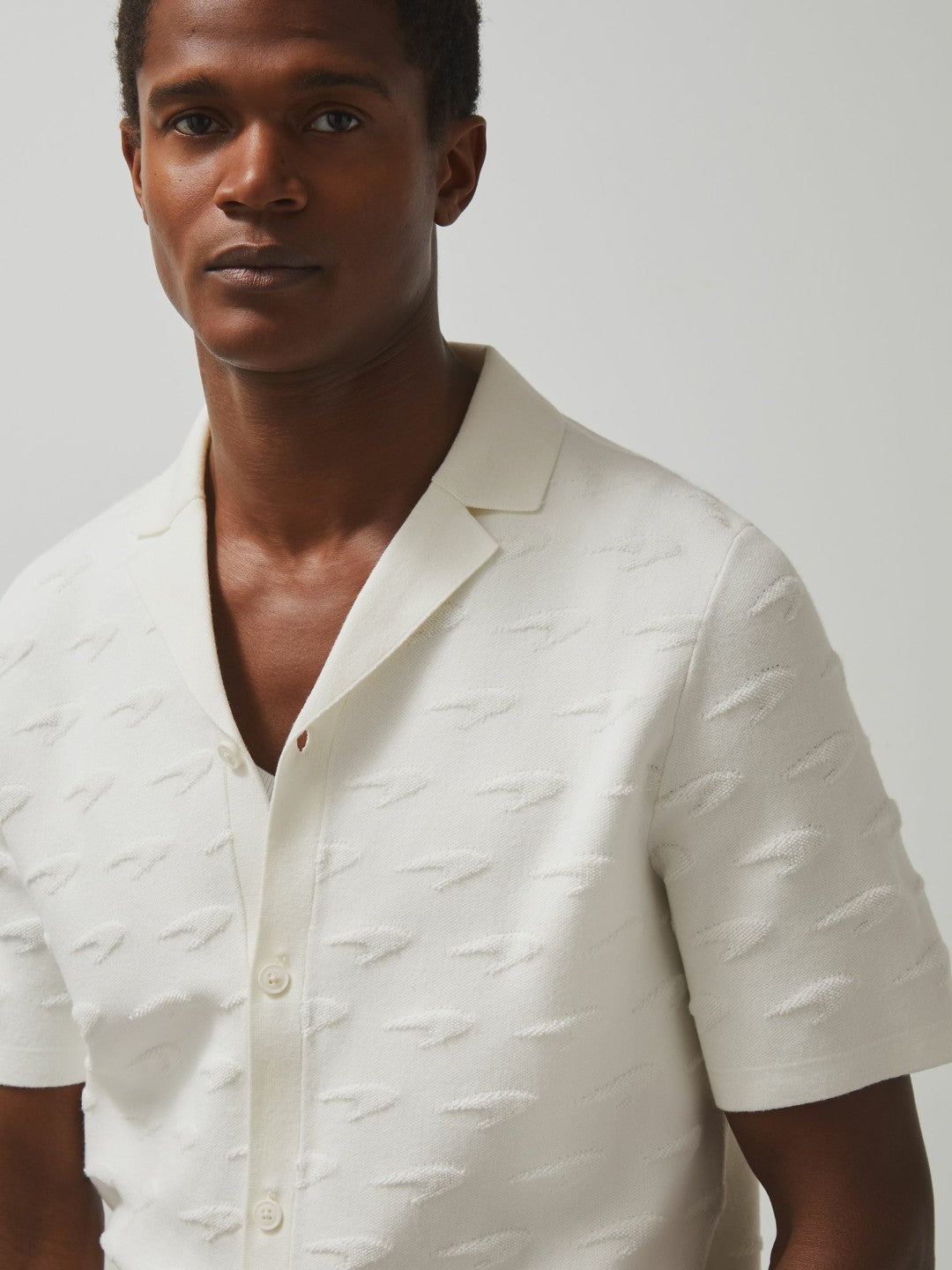McLaren F1 Team Speedmark Knit Shirt White | Mens