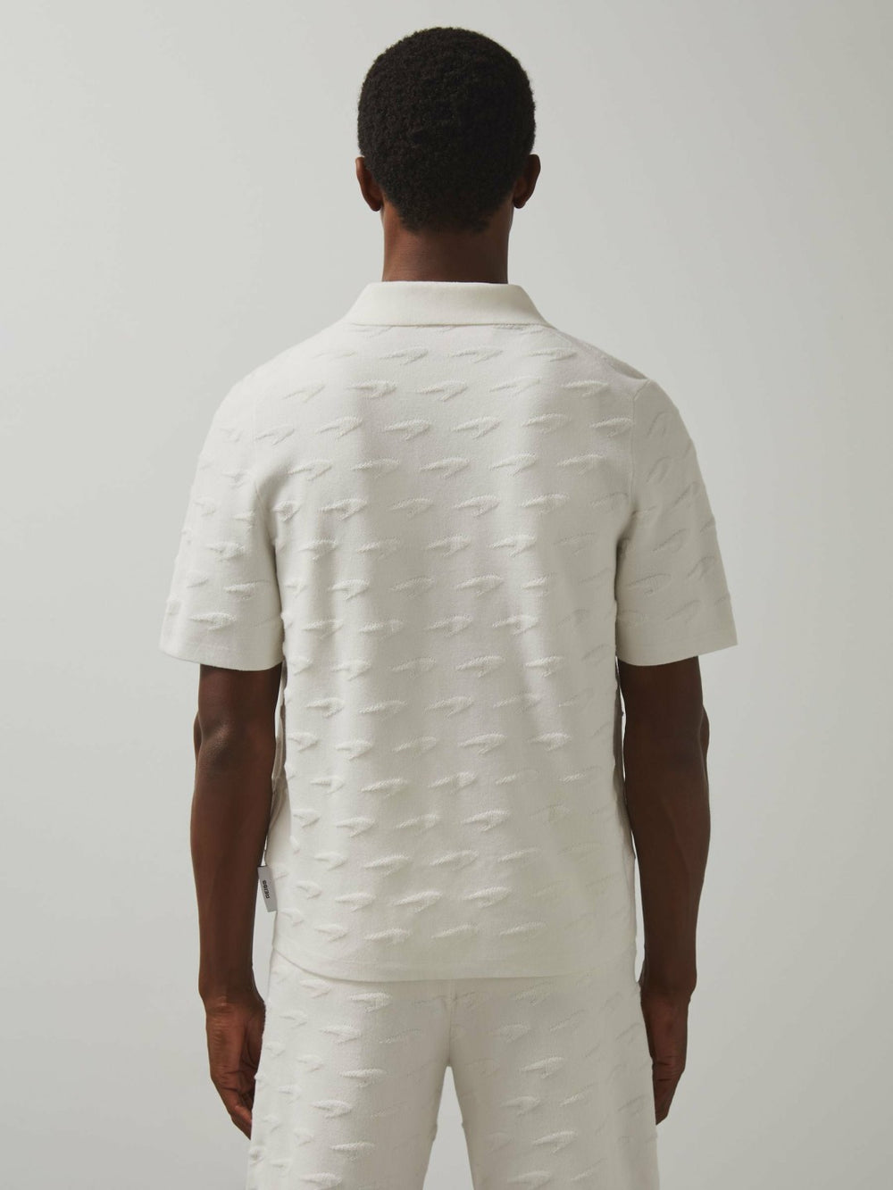 McLaren F1 Team Speedmark Knit Shirt White | Mens