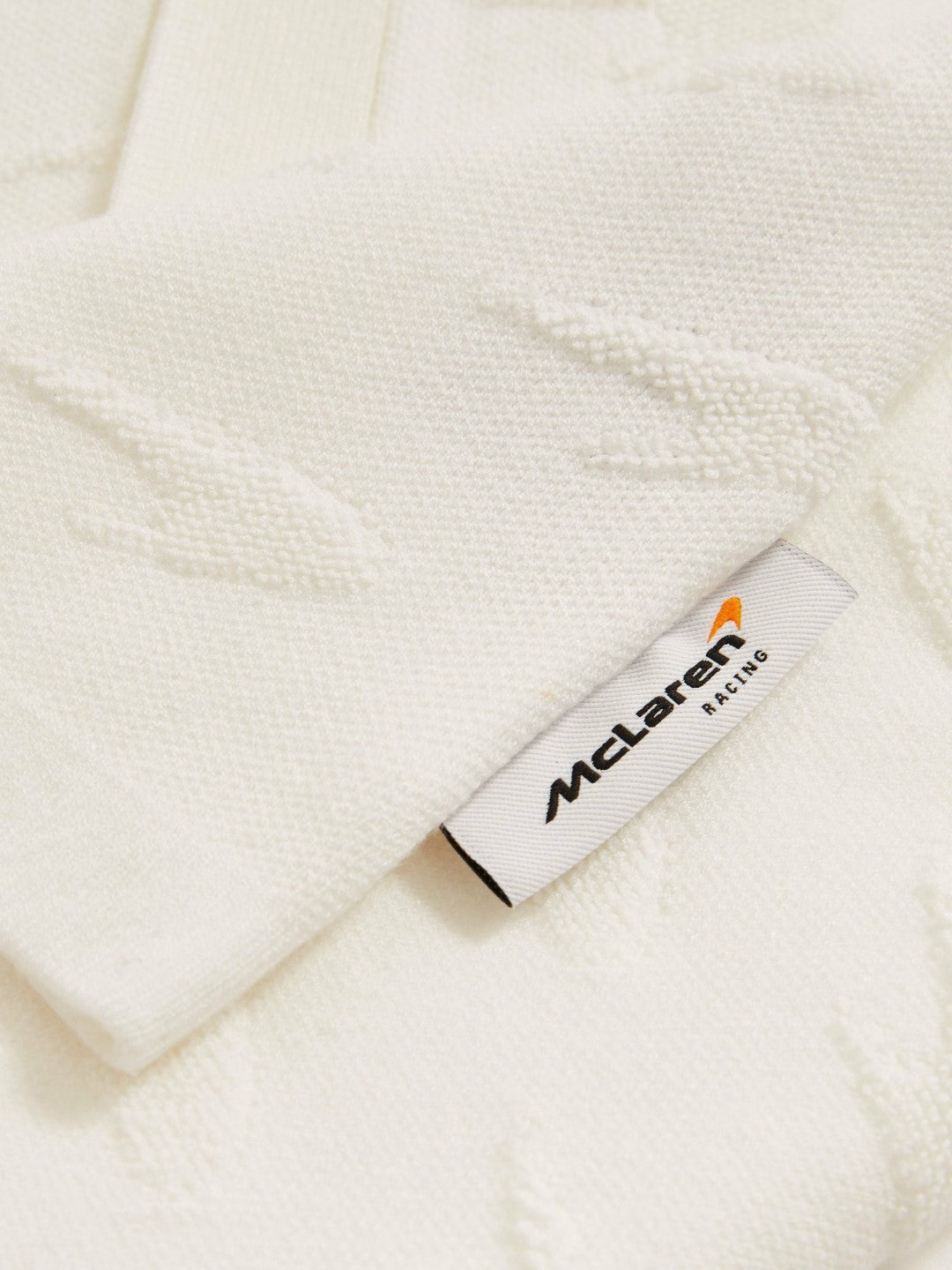 McLaren F1 Team Speedmark Knit Shirt White | Mens