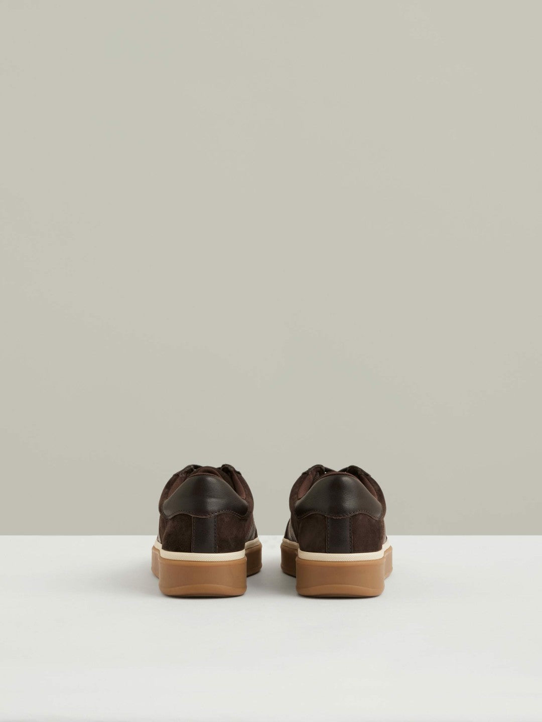 Suede Low-Top Trainers Chocolate | Womens