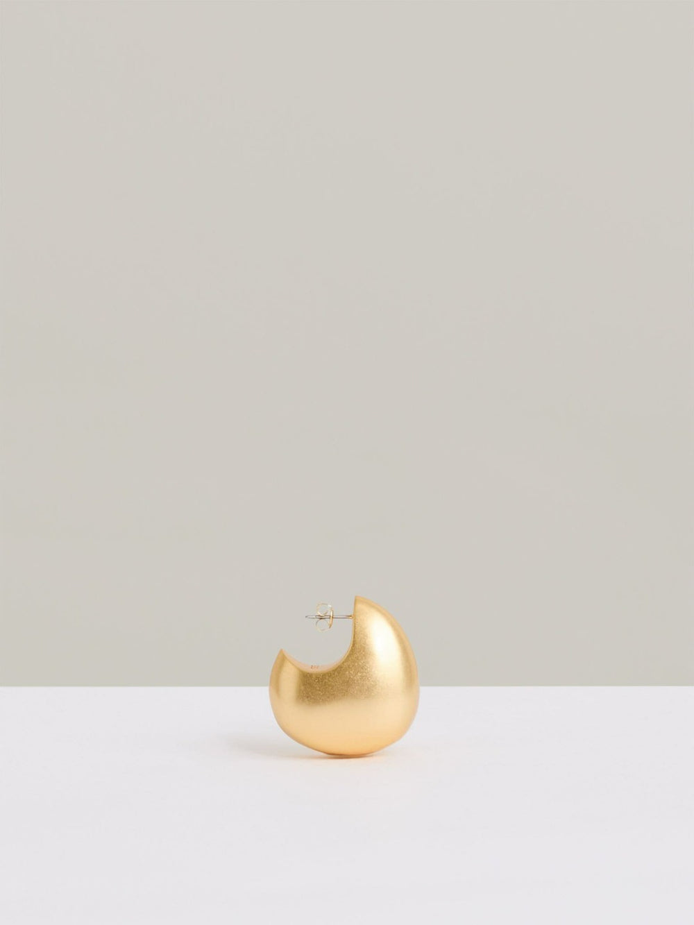Curve Scoop Earrings Gold Tone | Womens