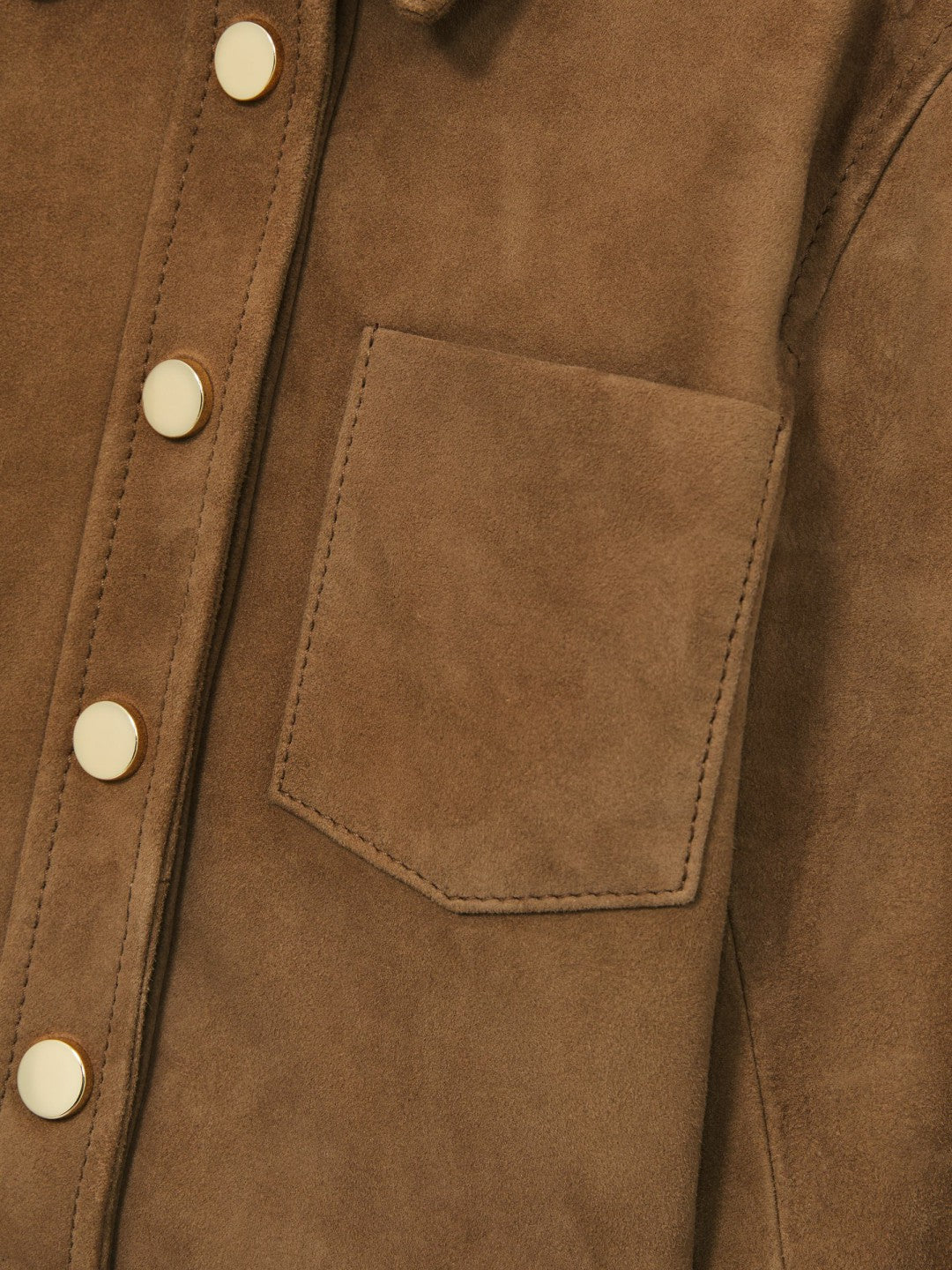 4-9 yrs Suede Cropped Jacket Tan | Children