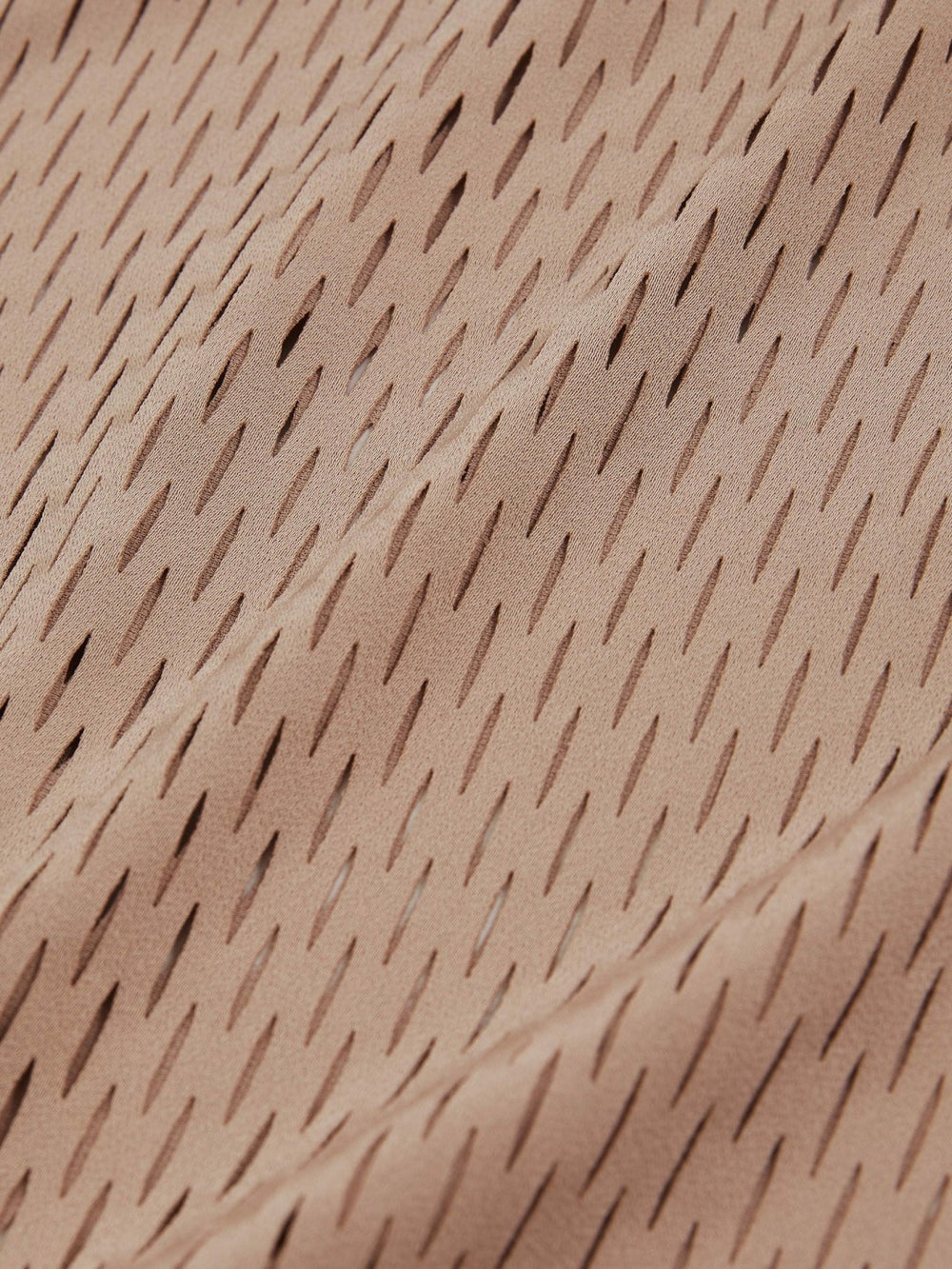 Atelier Laser-Cut Vest Top Taupe | Womens