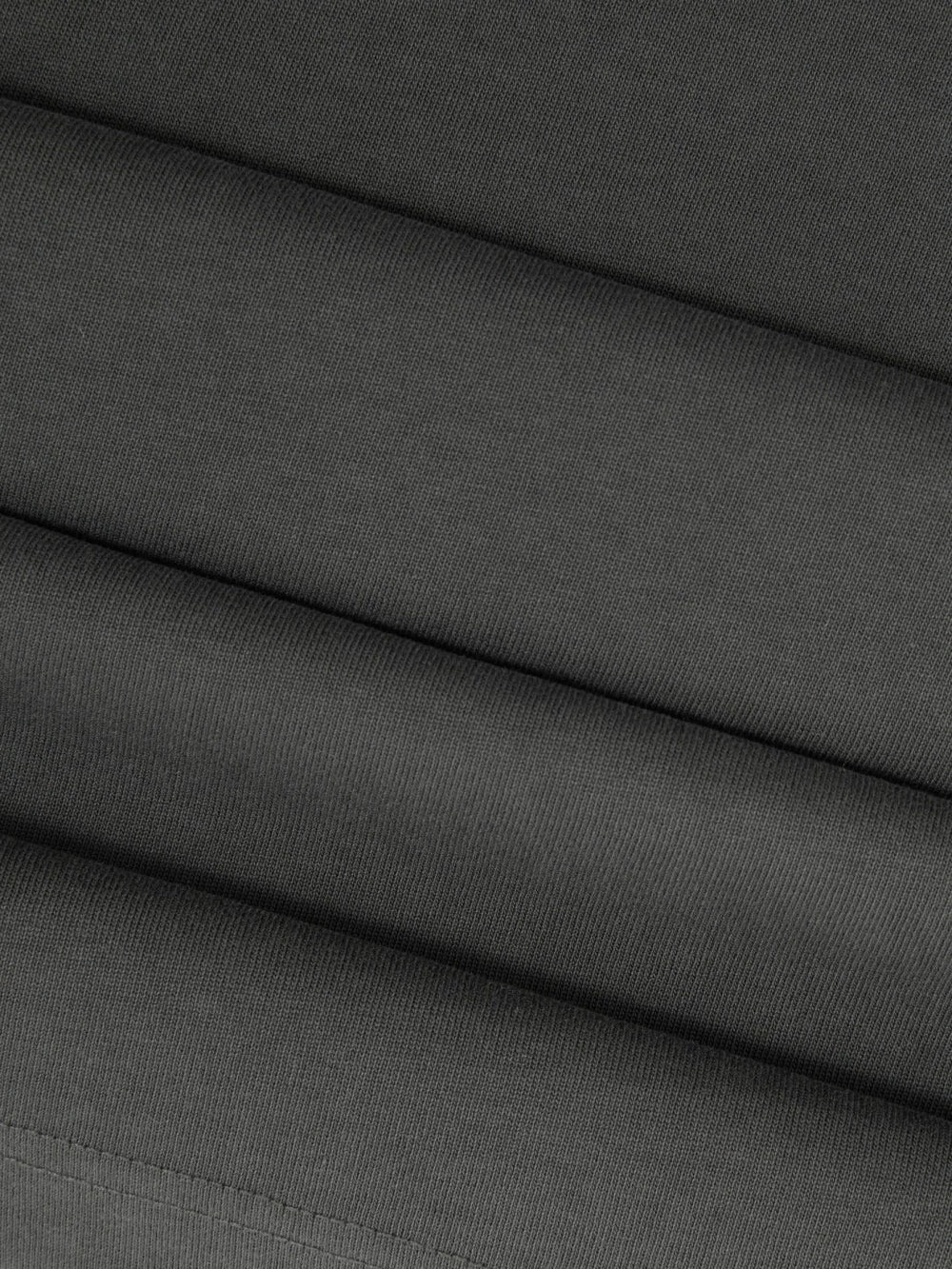 Cotton GarMenst-Dyed Oversized T-Shirt Washed Black | Mens