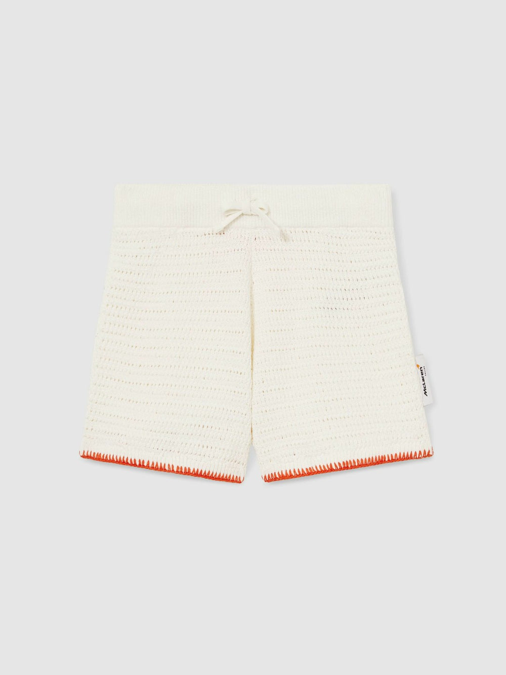 9-13 yrs McLaren F1 Team Crochet Shorts Off White/Orange | Children