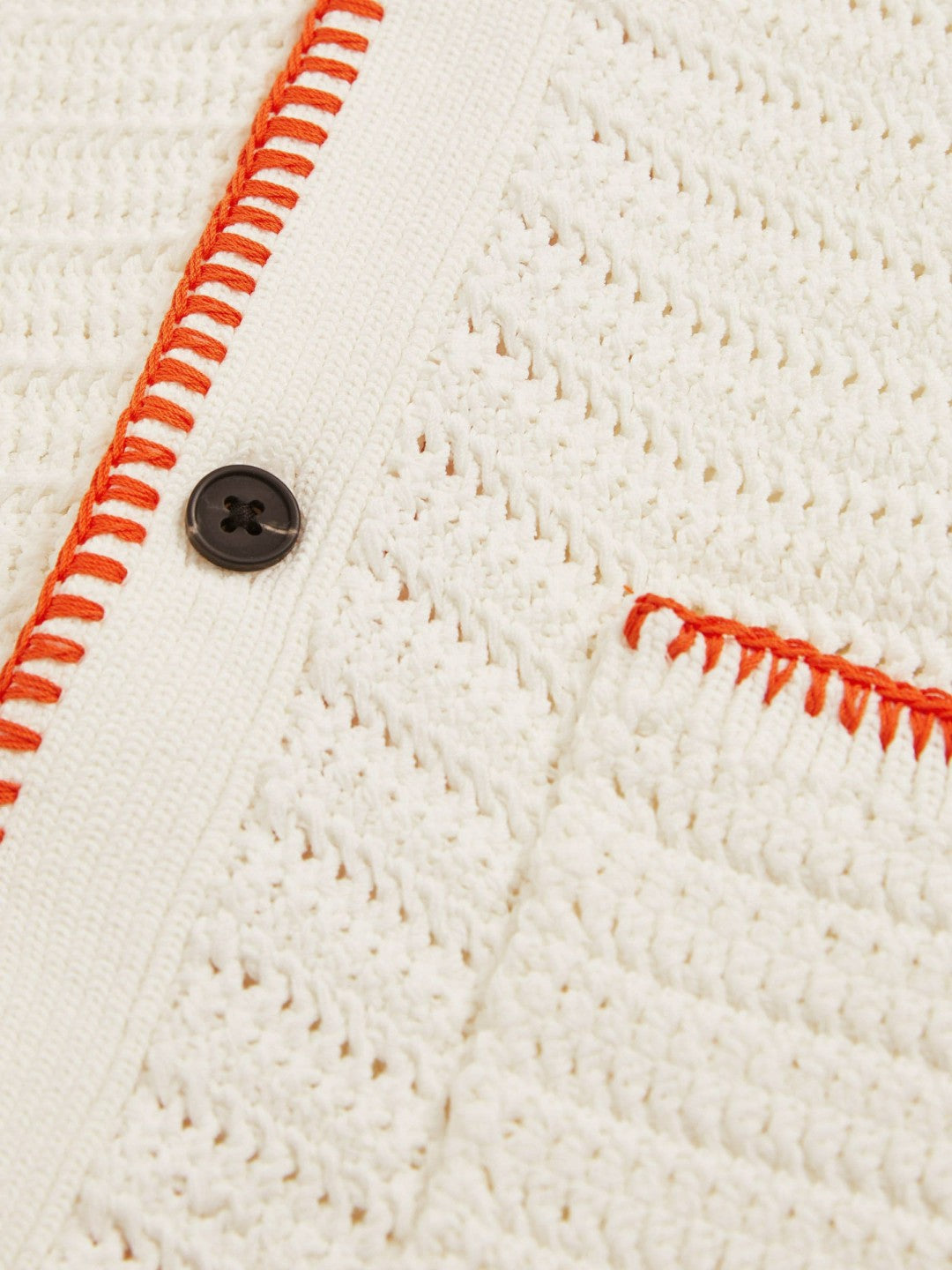 3-9 yrs McLaren F1 Team Crochet Shirt Off White/Orange | Children