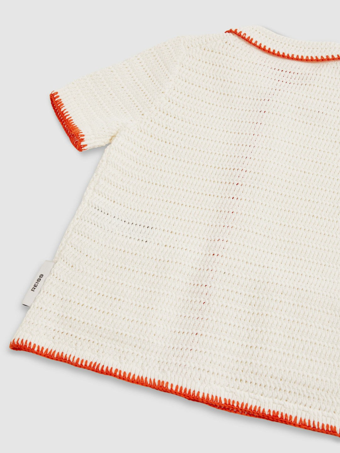 9-13 yrs McLaren F1 Team Crochet Shirt Off White/Orange | Children