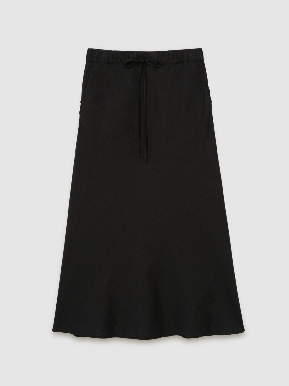 Slip Midi Skirt Black | Womens