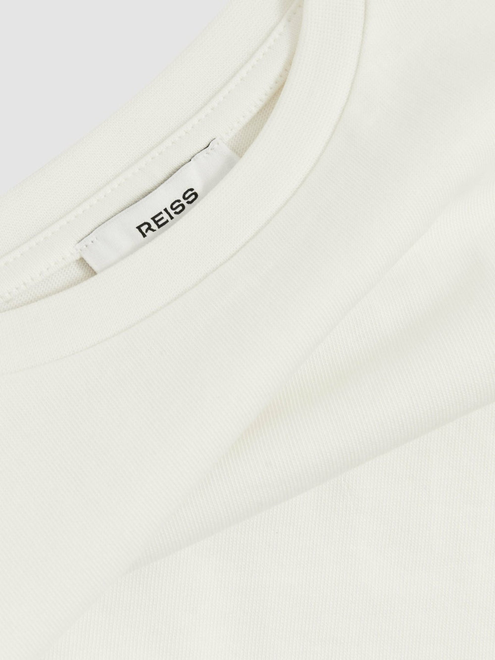 9-13 yrs Oversize Cotton Cropped T-Shirt Ivory | Children