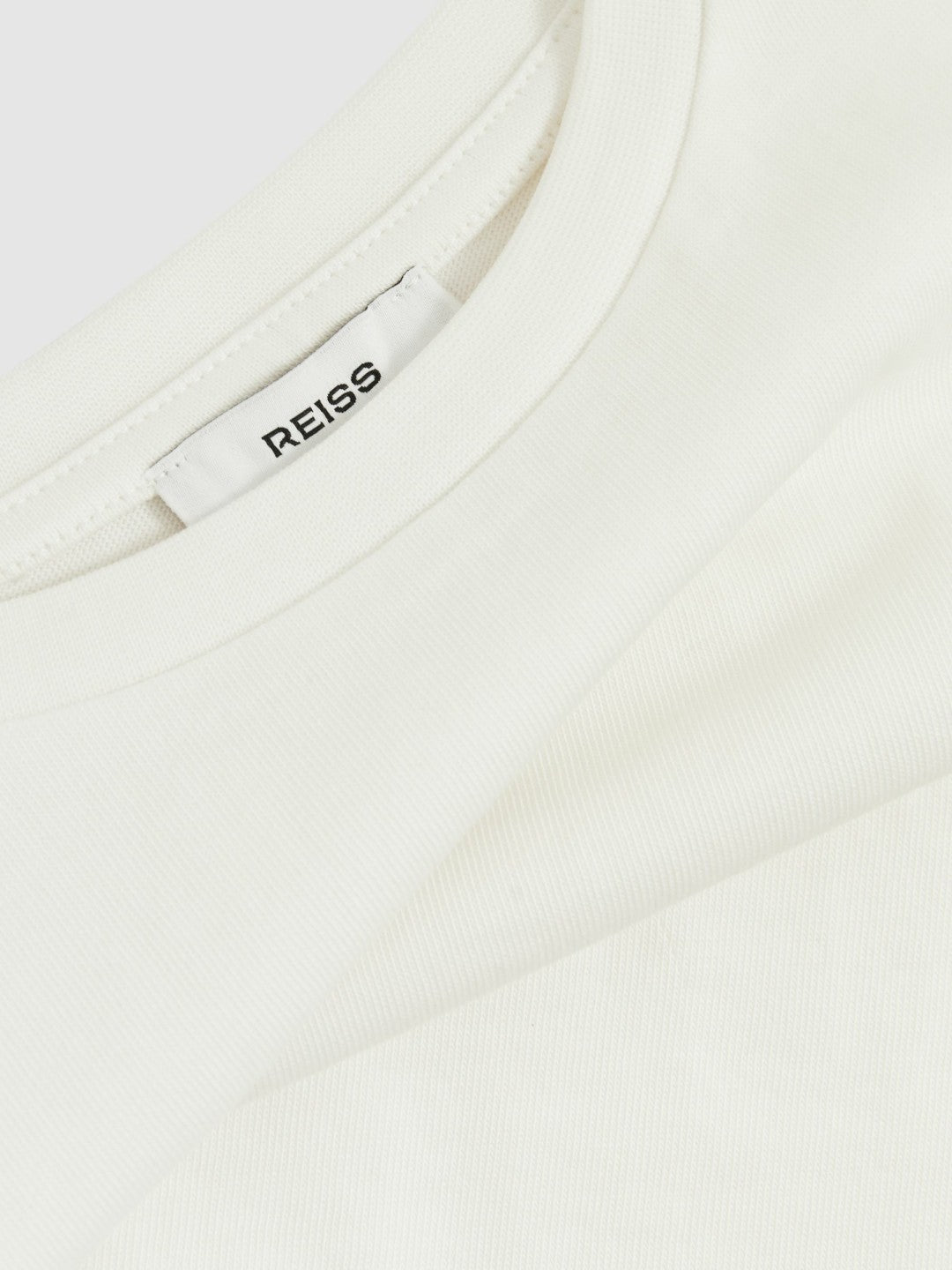 4-9 yrs Oversize Cotton Cropped T-Shirt Ivory | Children