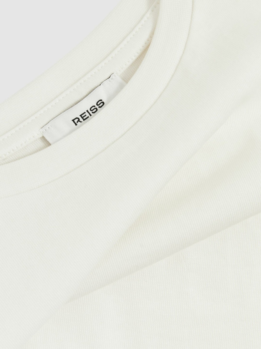 4-9 yrs Oversize Cotton Cropped T-Shirt Ivory | Children