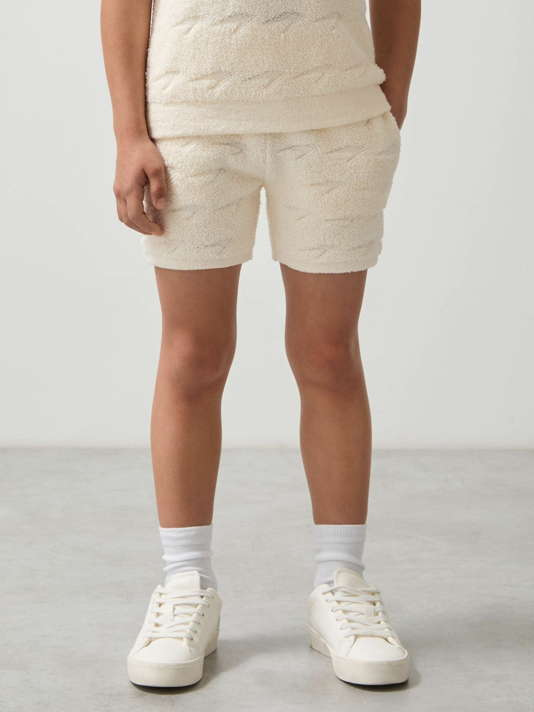 3-9 yrs McLaren F1 Team Speedmark Terry Shorts White | Children
