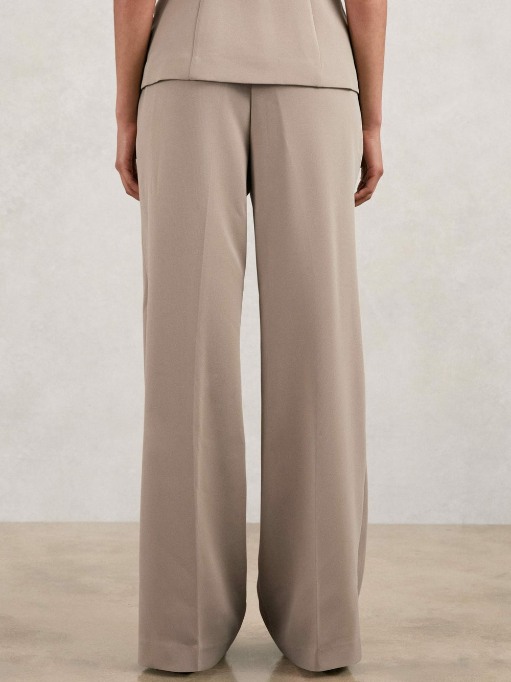 Good American Tailored Trousers Beige | Womens