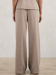 Good American Tailored Trousers Beige | Womens