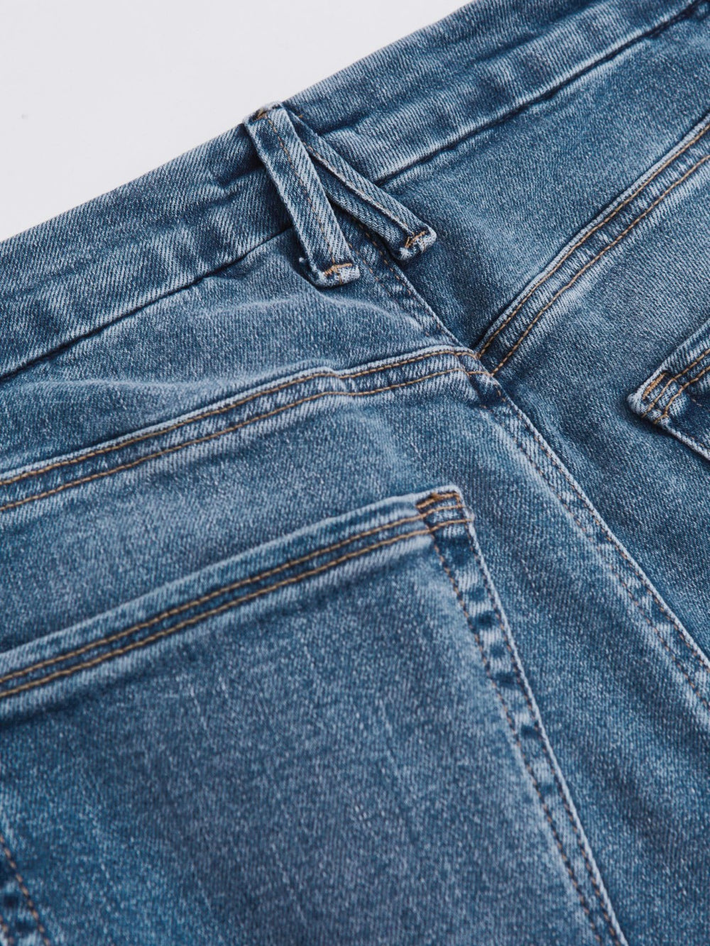 Straight Compression Jeans Indigo Blue | Womens