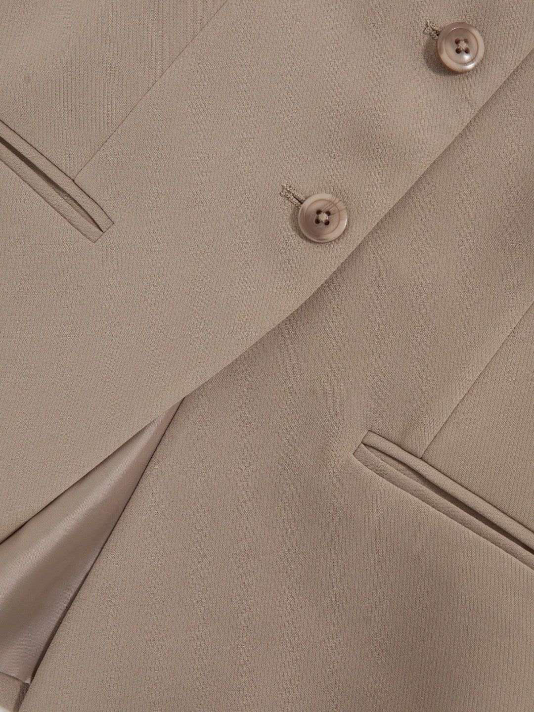 Luxe Suiting Vest Beige | Womens