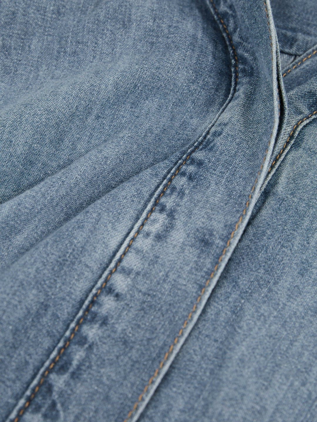 100% Cotton Shirt Indigo Blue | Womens