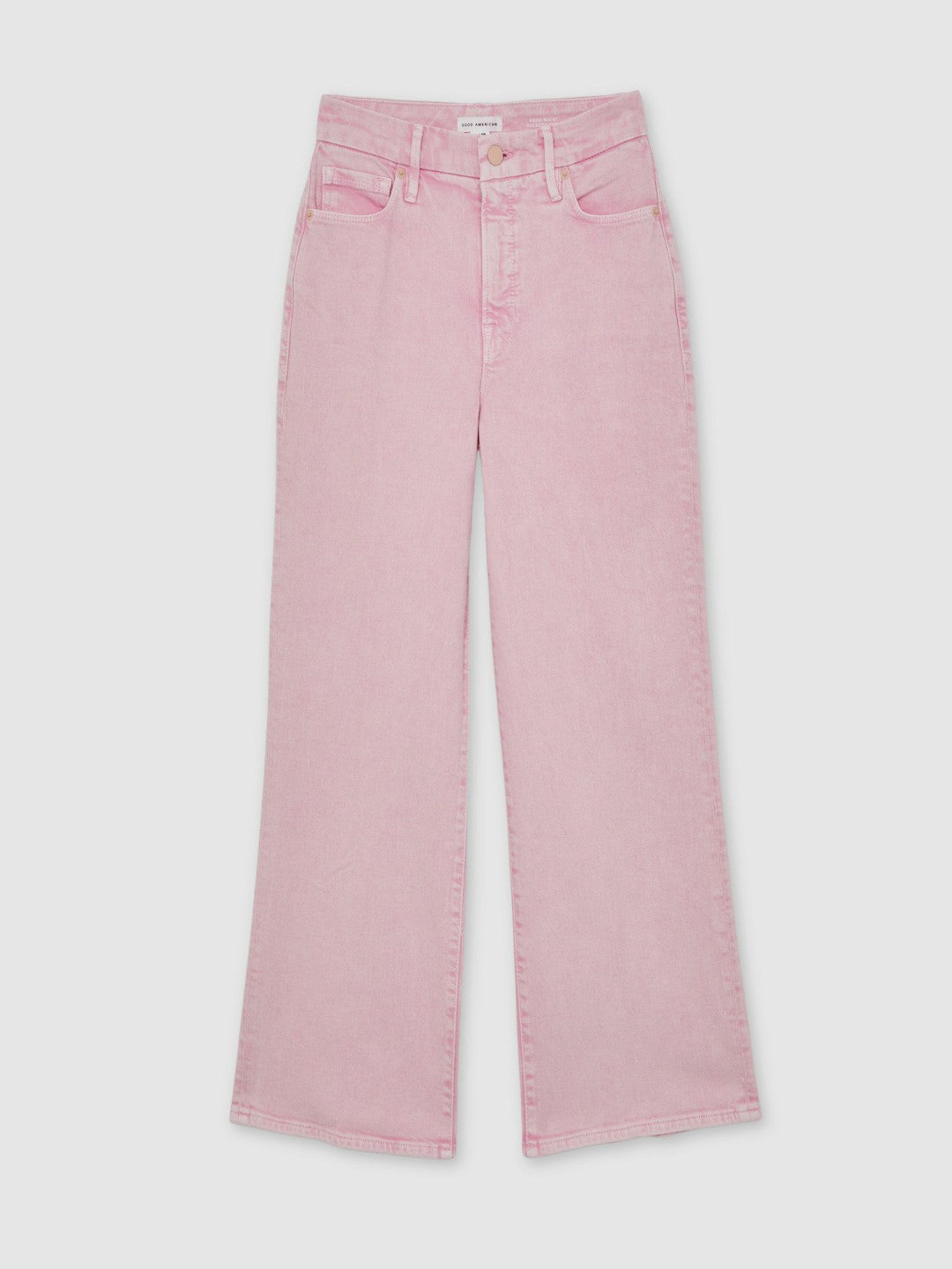 Cropped Palazzo Jeans Rose Pink | Womens