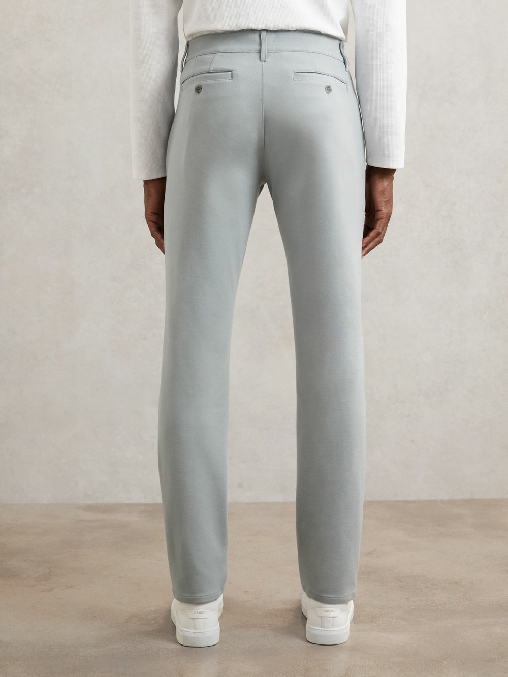 Paige Slim-Fit Stretch Trousers Moon Shadow Blue | Mens