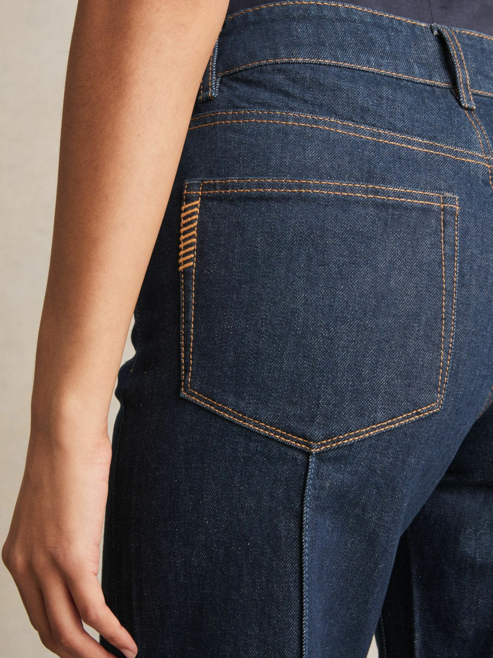 Paige Wide Leg Pintuck Jeans Anais Blue | Womens