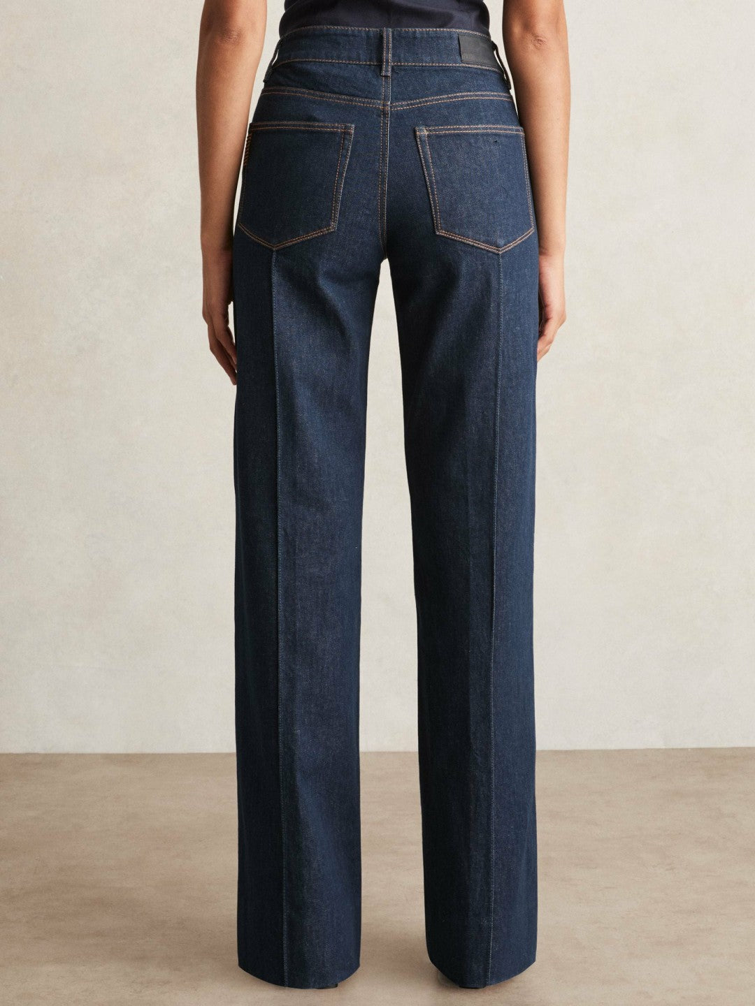Paige Wide Leg Pintuck Jeans Anais Blue | Womens